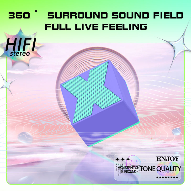 X1 NeonCube™ Wireless Bluetooth Speaker