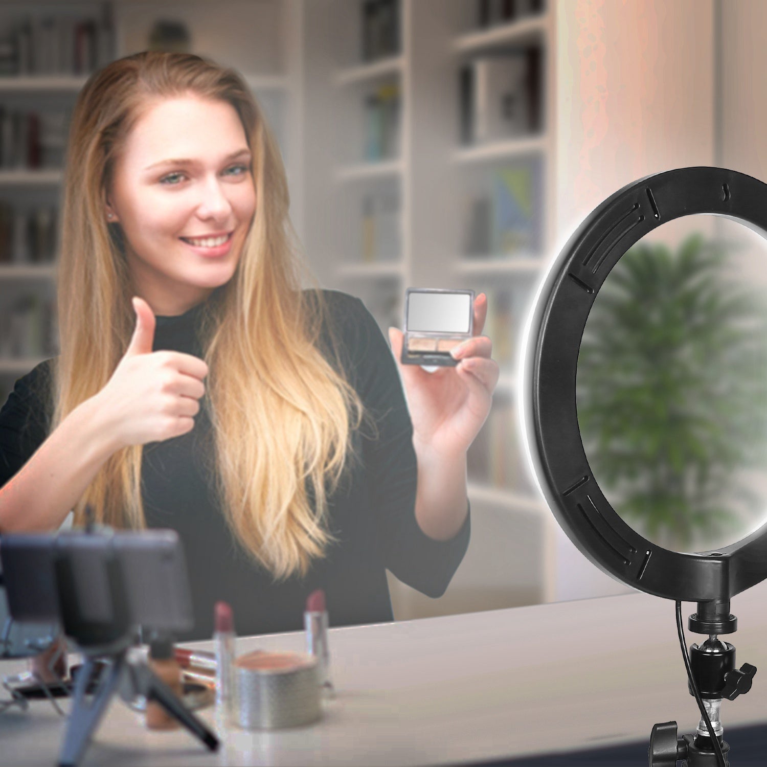 10in LED Tri Pod Light Dimmable 120 LEDs