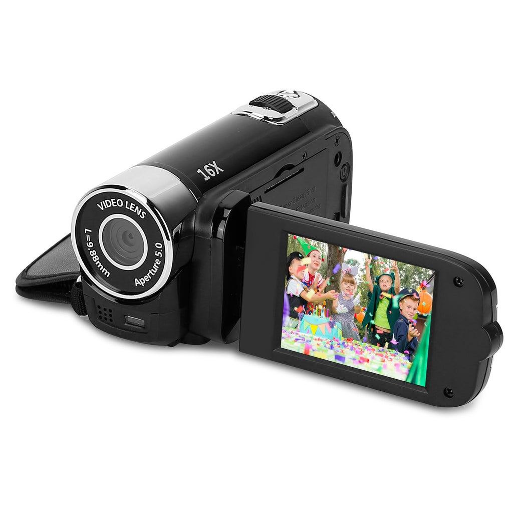 Black-Red Options - 1Pc HD 1080P Digital Video Camcorder