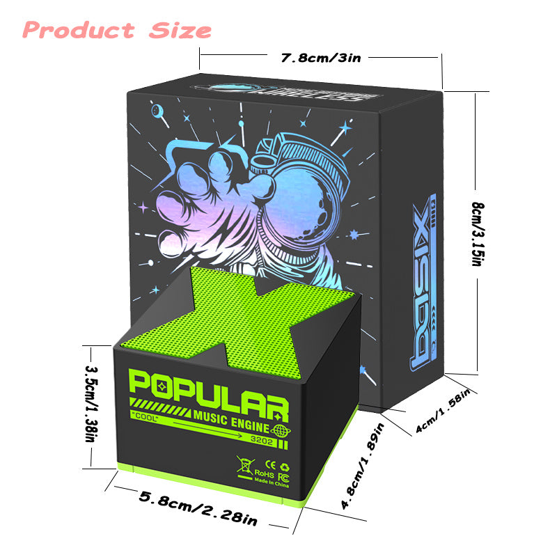 X1 NeonCube™ Wireless Bluetooth Speaker