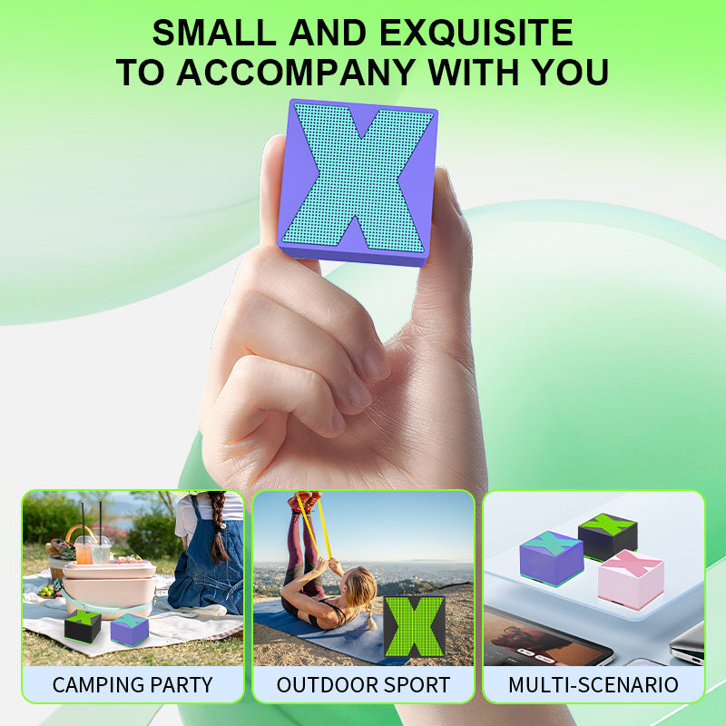 X1 NeonCube™ Wireless Bluetooth Speaker