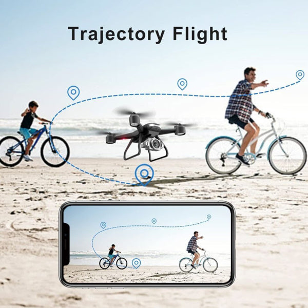 4DRC V14 Pro 6K Dual-Camera Drone — GPS, Foldable, Long-Range FPV Quadcopter Wifi