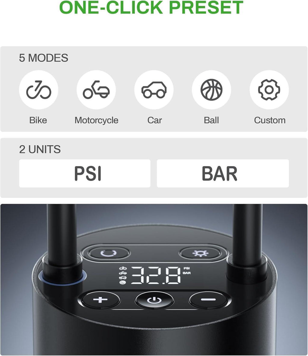 Smart Portable Tire Air Pump