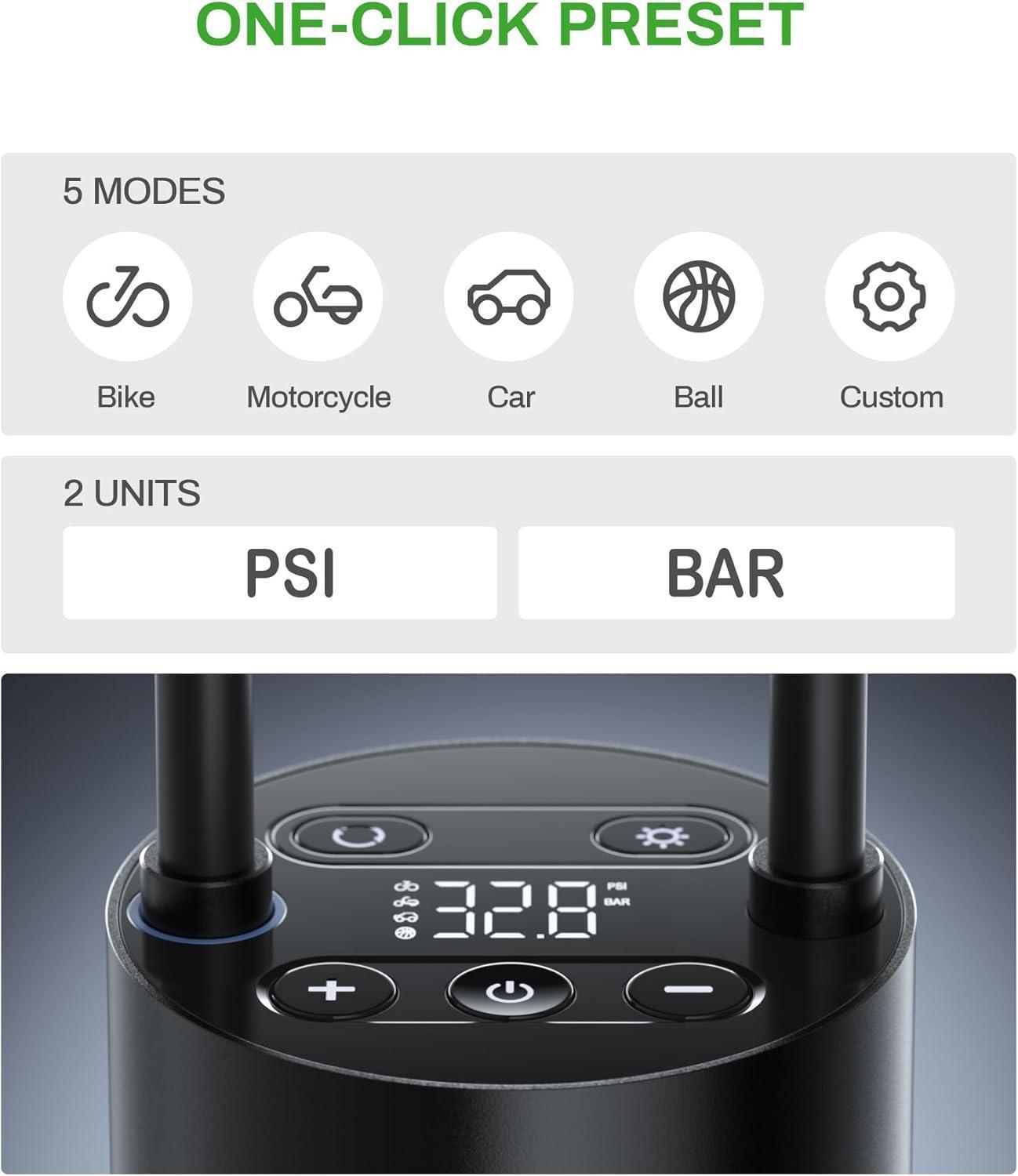 Smart Portable Tire Air Pump