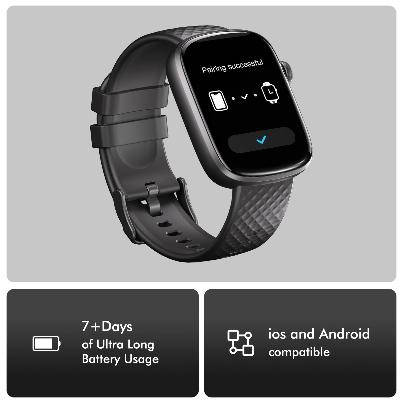 Smart Watch Bluetooth Call &1.95 HD Screen