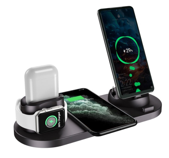 Wireless 6 and 1 Charging Dock For IPhone
