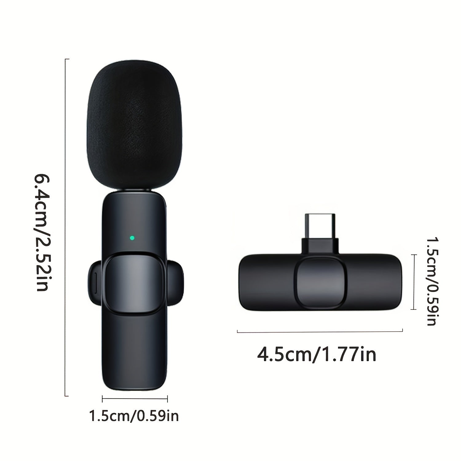 Wireless Lavalier Lapel Microphone