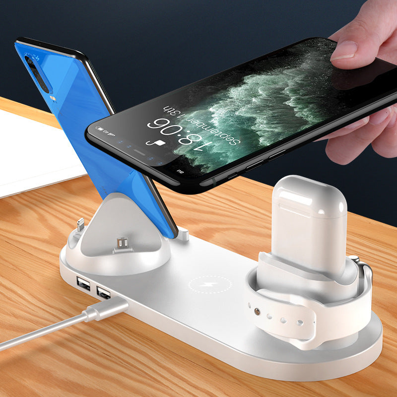 Wireless 6 and 1 Charging Dock For IPhone