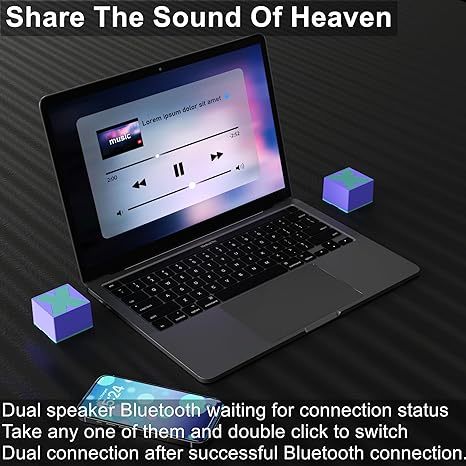 X1 NeonCube™ Wireless Bluetooth Speaker