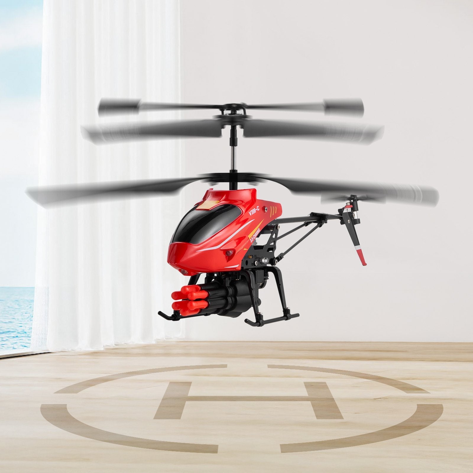 AeroStrike 3.5 Channel RC Helicopter — Stable Flight, Precision Control