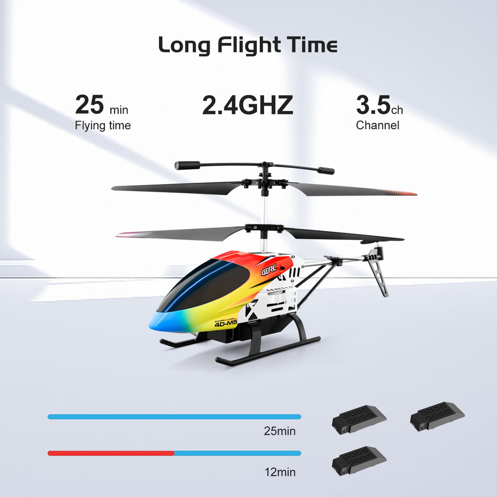 4DRC M5 RC Helicopter For Kids 3-12 And Beginners
