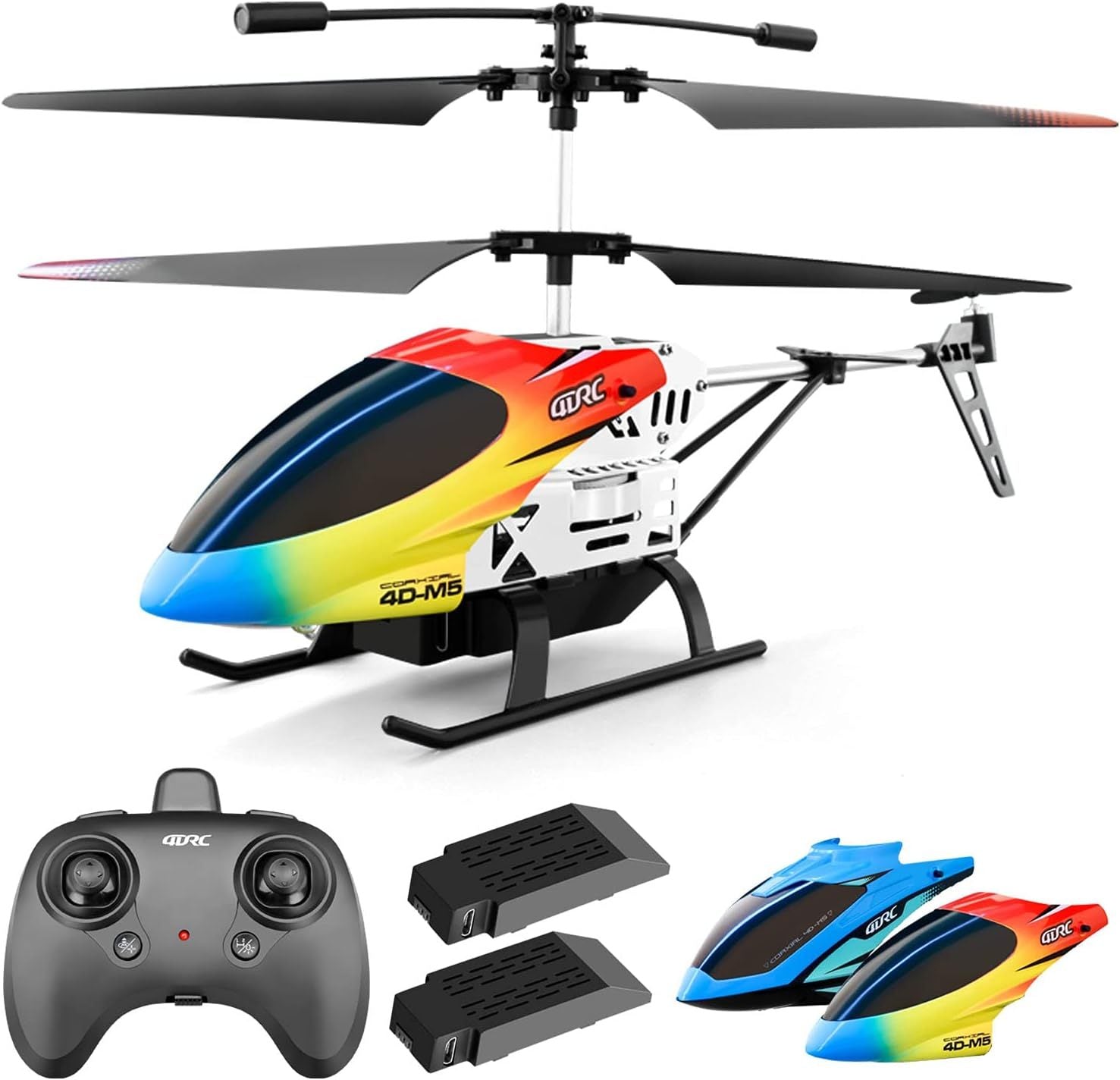4DRC M5 RC Helicopter For Kids 3-12 And Beginners