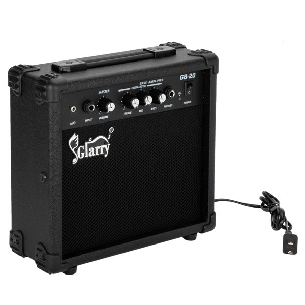 Electric Bass Speaker Black