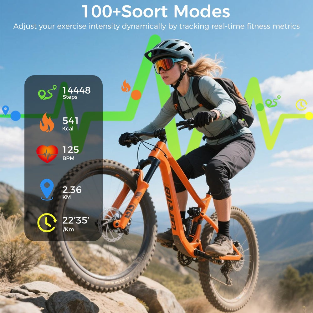 Smart Watch Bluetooth Call &1.95 HD Screen