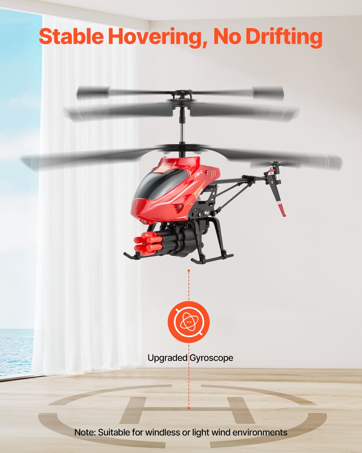 AeroStrike 3.5 Channel RC Helicopter — Stable Flight, Precision Control