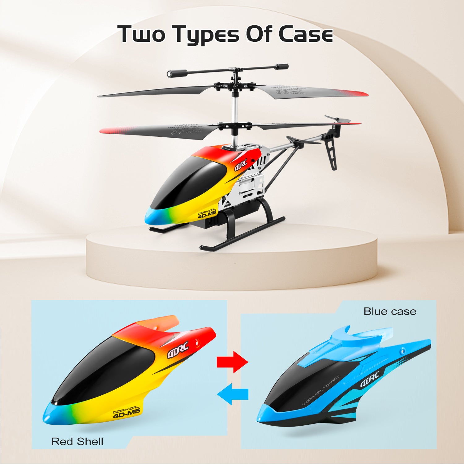 4DRC M5 RC Helicopter For Kids 3-12 And Beginners