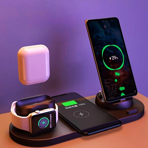Wireless 6 and 1 Charging Dock For IPhone